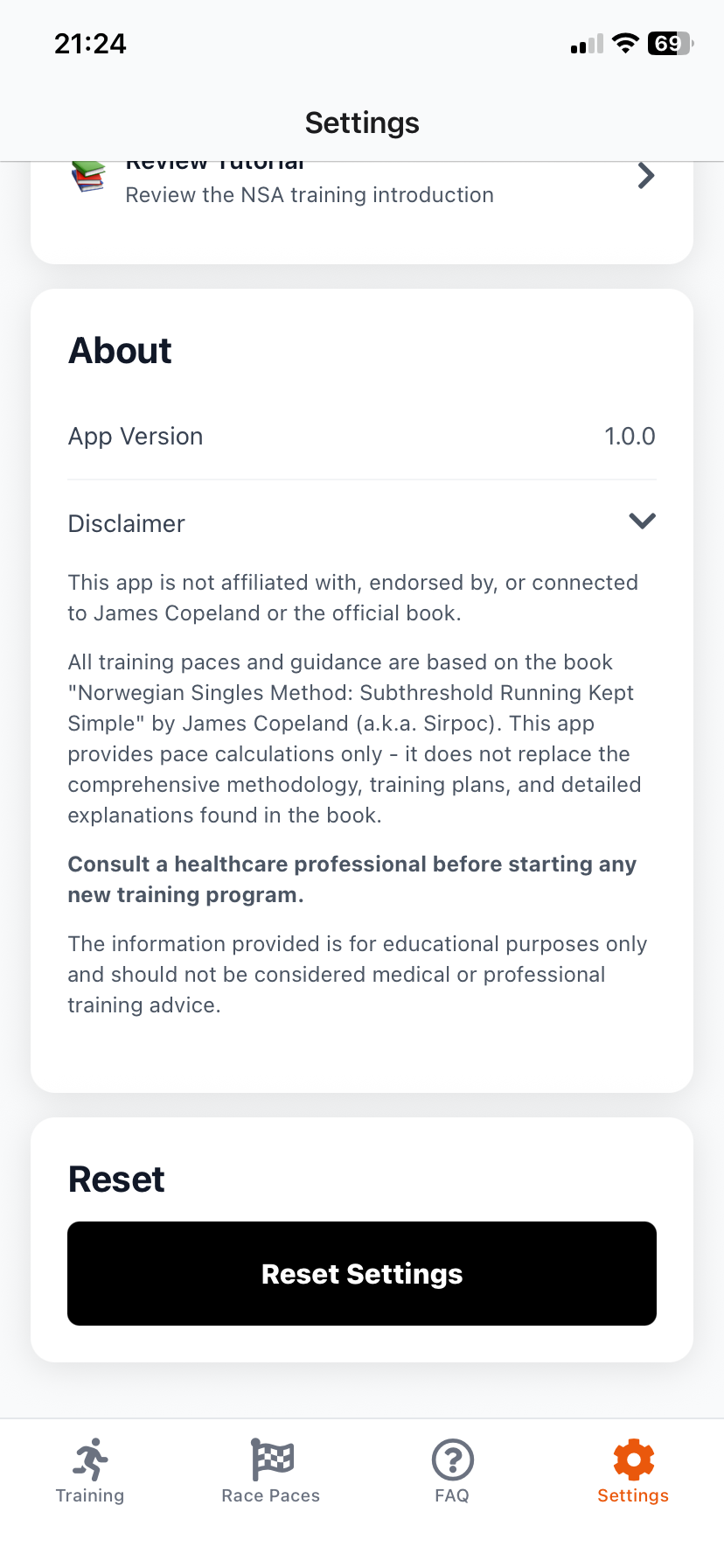 NSA Running Screen 12