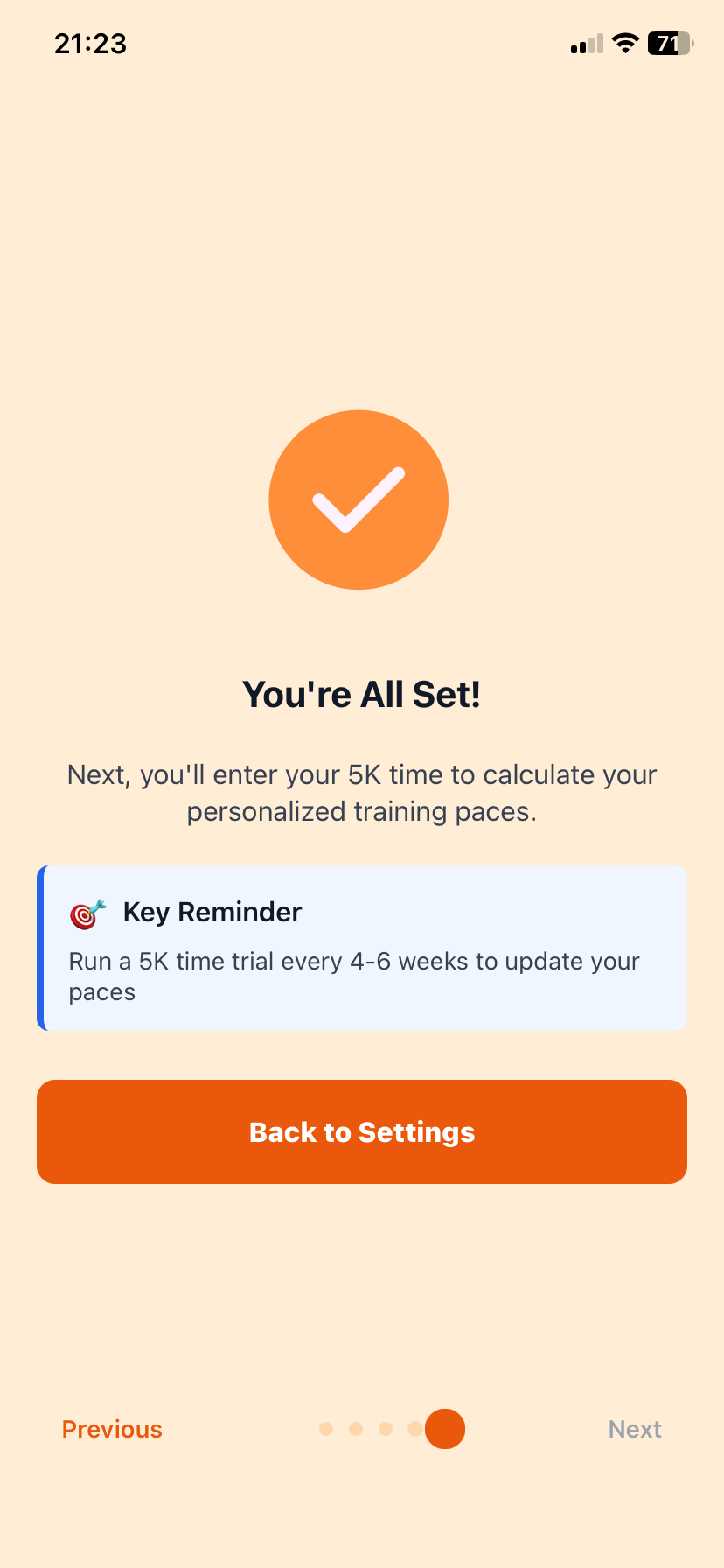 NSA Running Screen 5