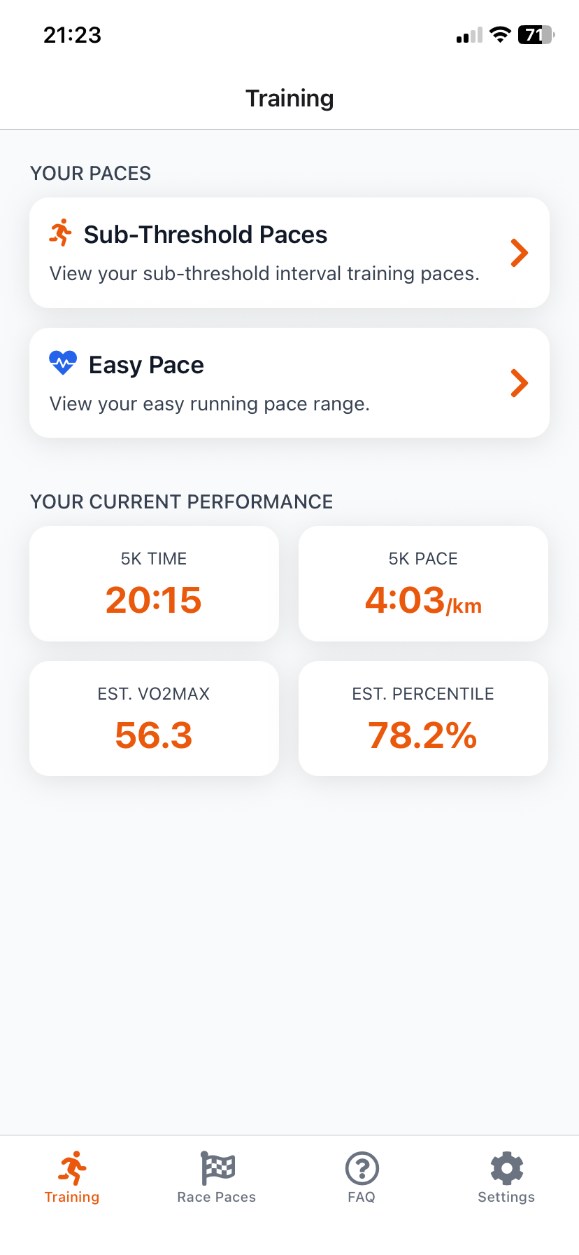NSA Running Screen 6
